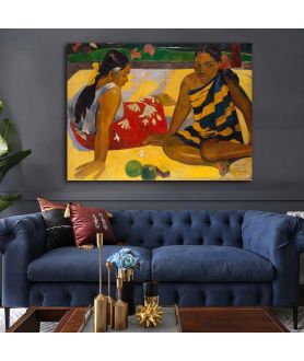 Obrazy na ścianę - Obraz na płótnie Paul Gauguin - Parau api (Co nowego)