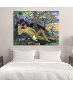 Obrazy na ścianę - Obraz Paul Gauguin - La donna dei manghi (Żona króla)
