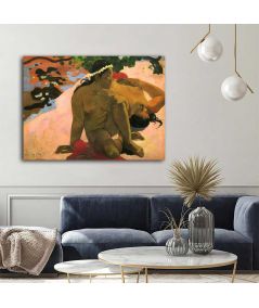 Obrazy na ścianę - Obraz Gauguin - Aha Oe Feil ? (Jesteś zazdrosna?)