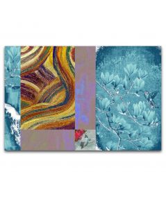 Obrazy na ścianę - Magnolie w malarstwie Niebieskie magnolie
