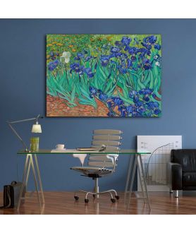 Obrazy na ścianę - Obraz kwiaty Vincent Van Gogh - Irysy