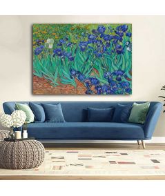 Obrazy na ścianę - Obraz kwiaty Vincent Van Gogh - Irysy