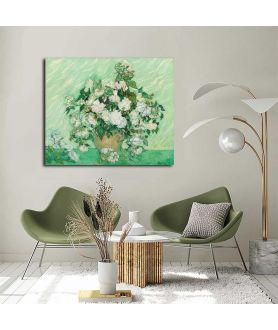 Obrazy na ścianę - Obraz Vincent van Gogh - Martwa natura wazon z różami