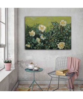 Obrazy na ścianę - Obraz na płótnie Vincent van Gogh - Dzikie róże