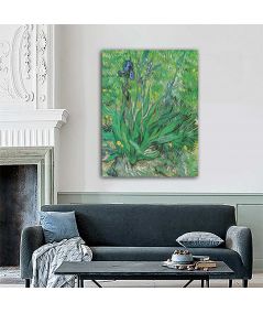 Obrazy na ścianę - Obraz kwiat na płótnie Vincent van Gogh - Irys