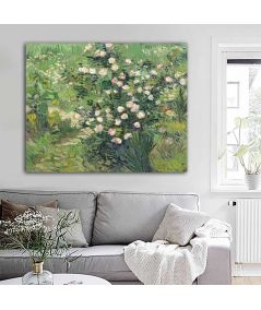Obrazy na ścianę - Obraz Vincent van Gogh - Róże w ogrodzie