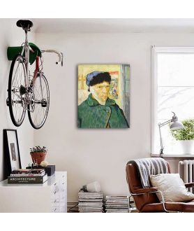Obrazy na ścianę - Obraz Vincent van Gogh - Autoportret z zabandażowanym uchem