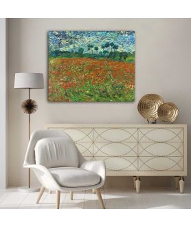 Obrazy na ścianę - Obraz na płótnie Vincent van Gogh - Pole maków