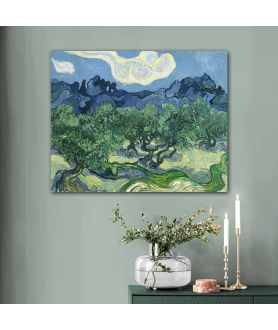 Obrazy na ścianę - Obraz Vincent van Gogh - Drzewa oliwne