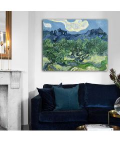 Obrazy na ścianę - Obraz Vincent van Gogh - Drzewa oliwne