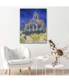 Obrazy na ścianę - Obraz Vinceta van Gogha - Kościół w Auvers sur Oise