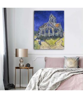 Obrazy na ścianę - Obraz Vinceta van Gogha - Kościół w Auvers sur Oise