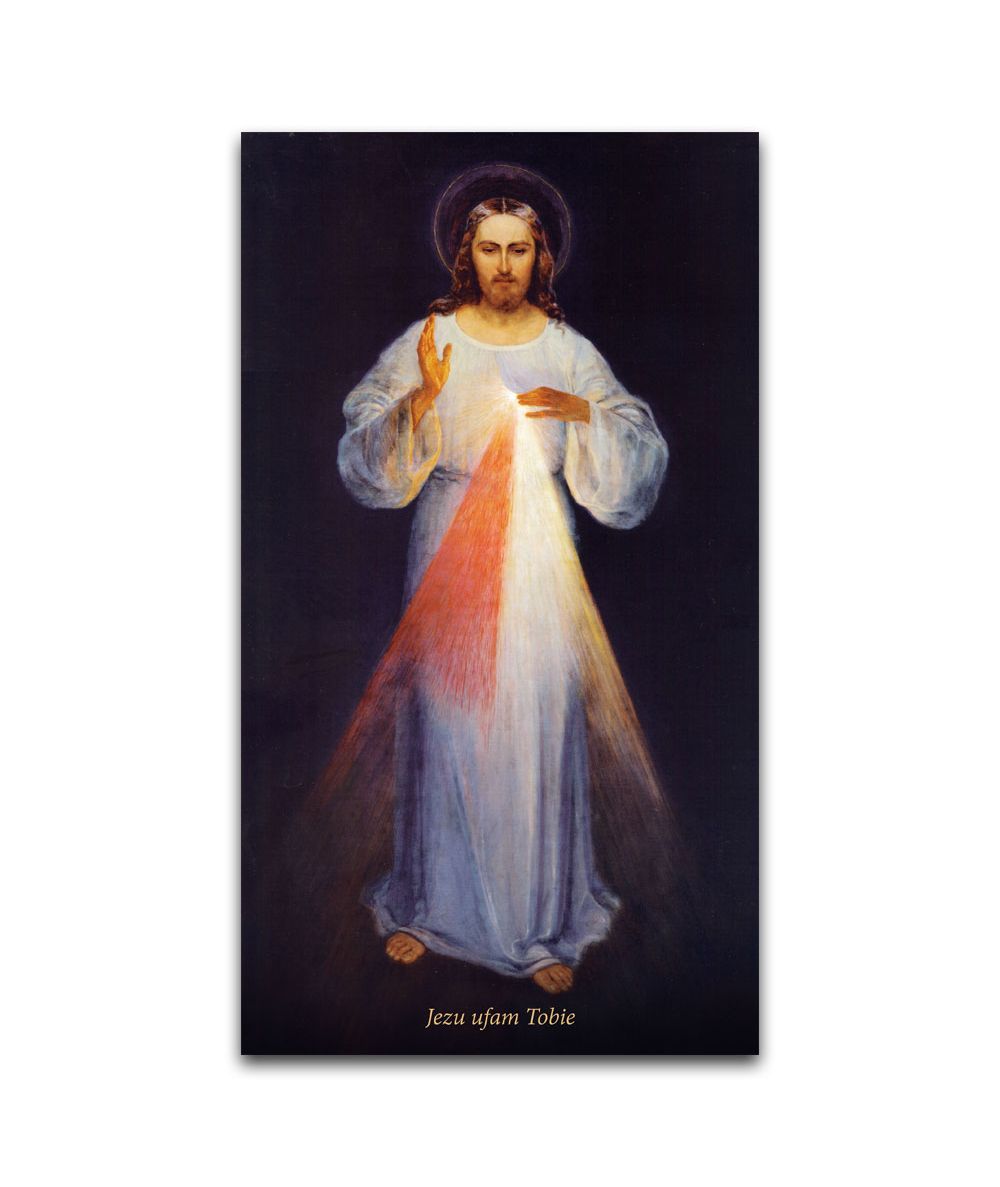 Obrazy religijne - Obraz Eugeniusz Kazimierowski - Jezu ufam Tobie (1934)