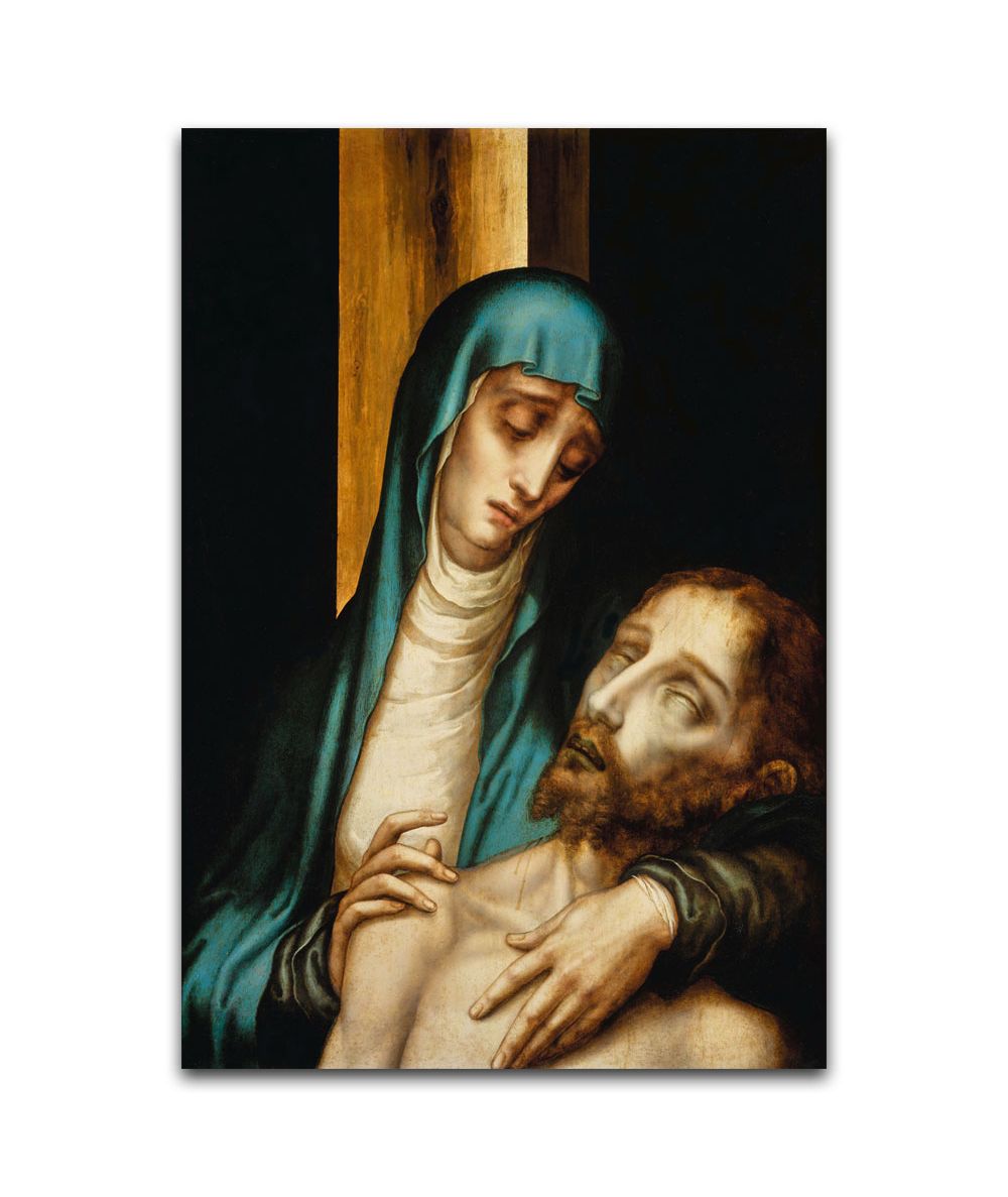 Obrazy religijne - Obraz na płótnie Luis de Morales - Pieta