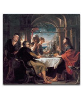 Obrazy religijne - Obraz Peter Paul Rubens - Wieczerza w Emaus