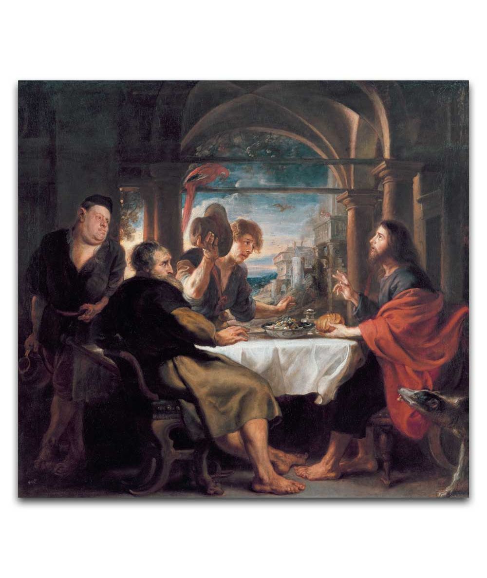 Obrazy na ścianę - Obraz Peter Paul Rubens - Wieczerza w Emaus