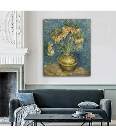 Obrazy na ścianę - Vincenta van Gogha obraz - Imperial Fritillaries w miedzianym naczyniu