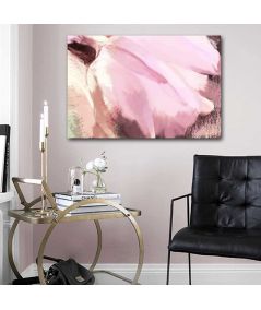 Obrazy na ścianę - Obraz tulipan Tulipan różowy (1-częściowy) szeroki