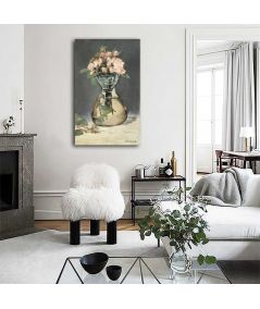 Obrazy na ścianę - Obraz Edouarda Maneta - Róże w wazonie
