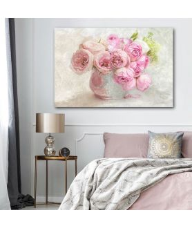 Obrazy na ścianę - Obraz na płótnie - Kwiaty różowego dnia