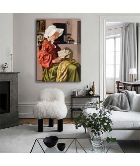 Obrazy na ścianę - Tamara de Lempicka obraz - Czytająca 1