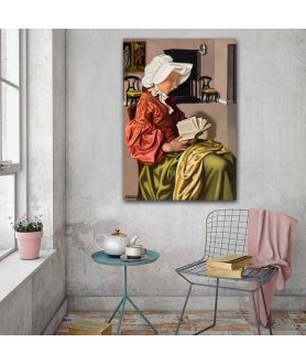 Obrazy na ścianę - Tamara de Lempicka obraz - Czytająca 1