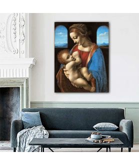 Obrazy na ścianę - Obraz na ścianę - Leonardo da Vinci - Madonna Litta
