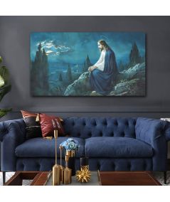 Obrazy na ścianę - Obraz na płótnie - Modlitwa Pana Jezusa w Ogrójcu