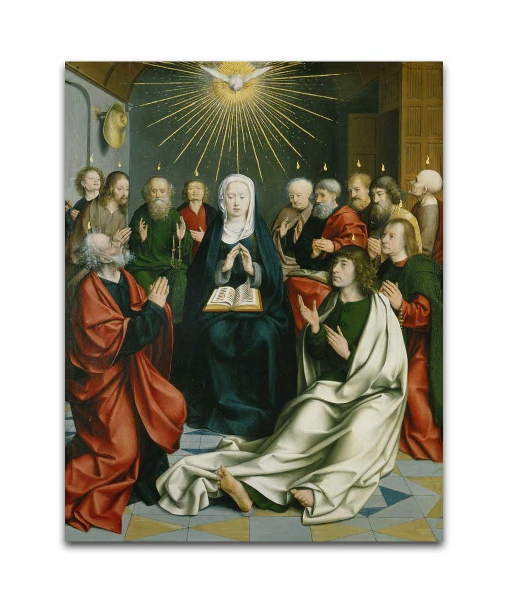 Obrazy na ścianę - Obraz na płótnie - Zesłanie Ducha Świętego (Zielone Świątki)