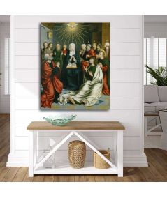 Obrazy religijne - Obraz na płótnie - Zesłanie Ducha Świętego (Zielone Świątki)