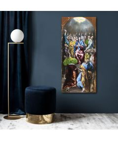 Obrazy na ścianę - Obraz na płótnie - El Greco - Zesłanie Ducha Świętego (Pięćdziesiątnica)