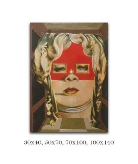 Obrazy na ścianę - Obraz na płótnie Salvador Dali - Twarz Mae West