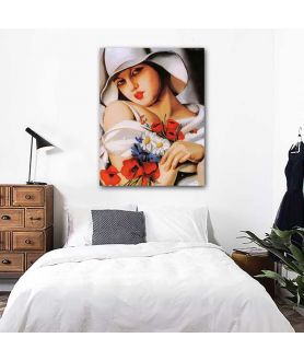 Obrazy na ścianę - Obraz na płótnie Tamary Łempickiej - W środku lata