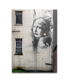Obrazy na ścianę - Obraz na płótnie - Banksy - Dziewczyna z perłą