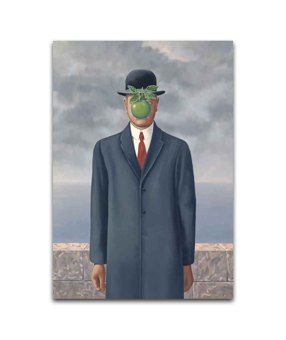 Obrazy na ścianę - Obraz Rene Magritte - Syn Człowieczy