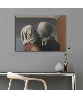 Obrazy na ścianę - Obraz Rene Magritte - The lovers