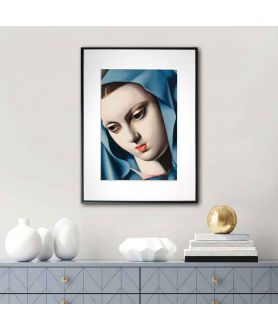 Plakat religiny Tamara Łempicka - Niebieska Dziewica