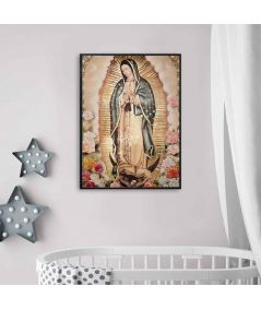 Plakat w ramie - Matka Boska z Meksyku (Guadalupe)