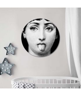 Okrągłe obrazy - Okrągły obraz na płótnie - Fornasetti 27