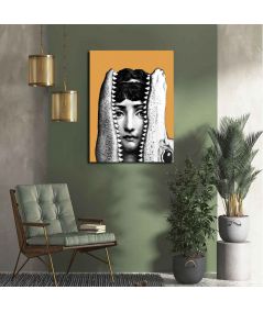 Obrazy na ścianę - Obraz Piero Fornasetti - Fornasetti 21 (Lina Cavalieri)