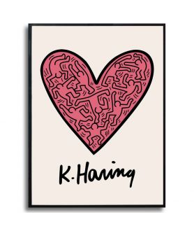 Plakat w ramie - Keith Haring 4