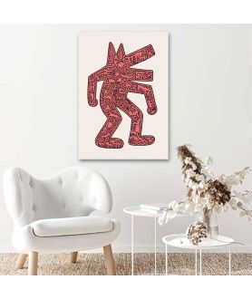 Obrazy na ścianę - Obraz na płótnie Keith Haring 3