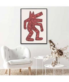 Plakat geometryczny na ściane Keith Haring 3