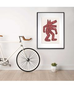 Plakat nowoczesny na ścianę Keith Haring 3
