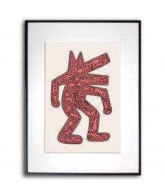 Plakat nowoczesny na ścianę Keith Haring 3