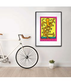 Plakat street art Keith Haring 2