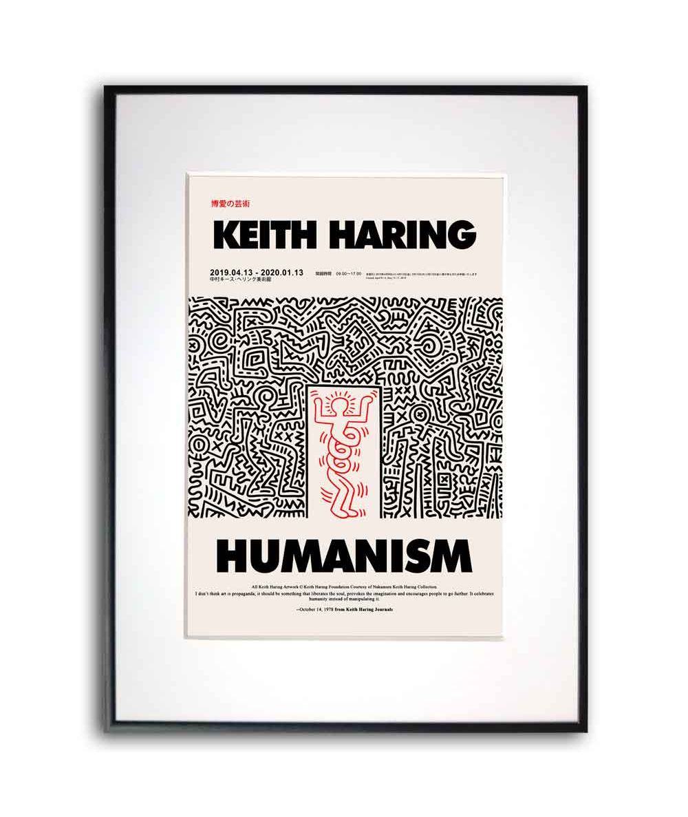 Keith Haring 1 plakat na ścianę