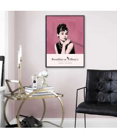 Plakat w ramie - Audrey Hepburn star