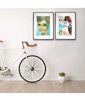 Audrey Hepburn dyptyk na ścianę (2 plakaty)