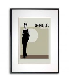 Plakat Audrey Hepburn na ścianę - Breakfast at Tiffany's